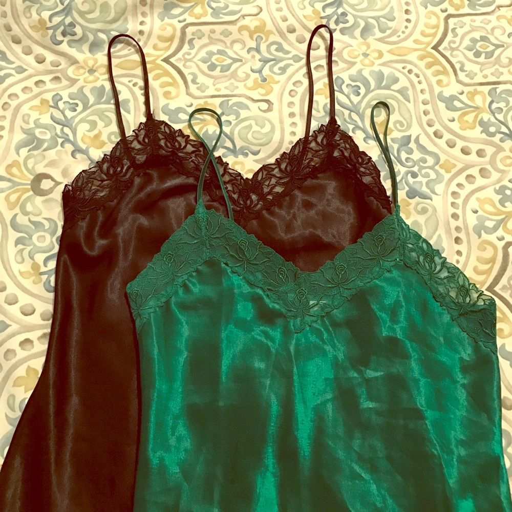 Vintage VS Satin Slips